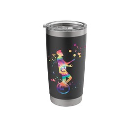 Unicyclist Unicycling Unicycler Colorsplash Unicycle Stainless Steel Insulated Tumbler