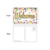 Teacher Created Resources Confetti Welcome Postcards (8894)