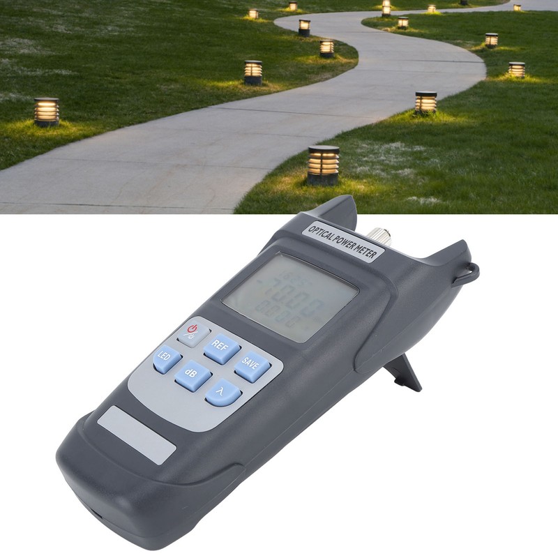 Optical Fiber Power Meter ‑50 To +26dbm 10 Wavelengths 2.5mm