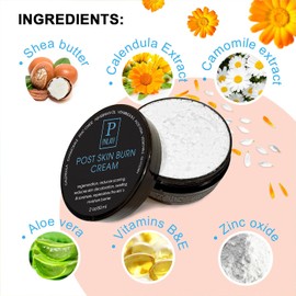 “Crema para Quemaduras en la Piel Reparadora Natural Remedio Curativo Post Quemaduras Cuidado de Cicatrices Promueve la Recuperación Calmante