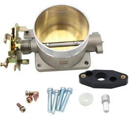 BJTDLLX Throttle Body 75mm/2.95" Direct Fits for F-ord Mustang GT 4.6L SOHC 1996 1997 1998 1999 2000 2001 2002 2003 2004, OE number JQMT75CR