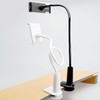 자바라 침대 책상 휴대폰 태블릿 거치대 최대 55cm길이 IY-JAB06 Adjustable