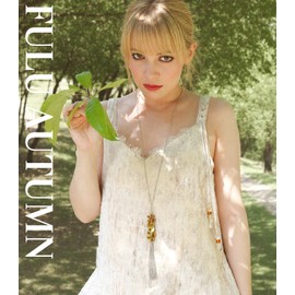 FULU AUTUMN Long Boho Pendant Necklaces for Women Silver Sweater Chain Necklace with Shell Tassel Pendant Birthday Gifts Boho Costume Jewellery for Women(Yellow)