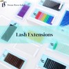 4 Trays Lash Extension Volume Eyelashes Extensions 0.15 CC 12/13/14/15mm