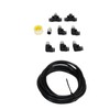 Turbo Vacuum Fitting Kit Turbocharged Wastegate Solenoid Connector Set for