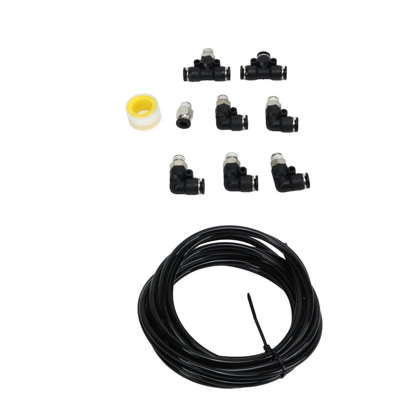 Turbo Vacuum Fitting Kit Turbocharged Wastegate Solenoid Connector Set for