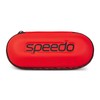 Speedo Unisex Swimming Goggle Case, Storage, Protection, Red, One Size