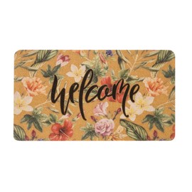 NociHah Hello-Summer-Welcome-Mat-Outdoor-Sunflower-Coir-Doormats-Front-Door-Mat-Outside-Entrance-Summer-Funny-Doormat 30"x17" (Hello Summer)