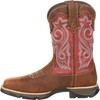 Durango womens Lady Rebel Work Western Boot, Briar Brown and
