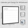 Umtiit Monthly Calendar Dry Erase Whiteboard 19.7 x 19.7 inch(50