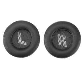 1 Pair Ear Pads Replacement for JBL Live 400BT Protein Leather Soft Foam Earpads Repair Parts Black