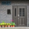 Wall-Mounted Modern Locking Mailbox from Bailey Boxes: Enhance Your Home