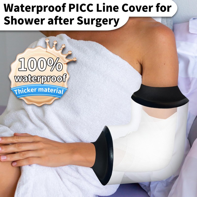 Meydoja PICC Line Shower Cover Waterproof IV & PICC Line