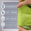 NatureMark Pack of 2 Terry Towelling Bath Mats, 50 x