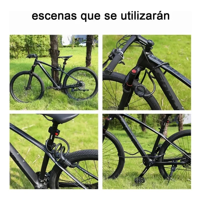 Candado Cadena Reforzado Alta Seguridad Para Bici O Moto