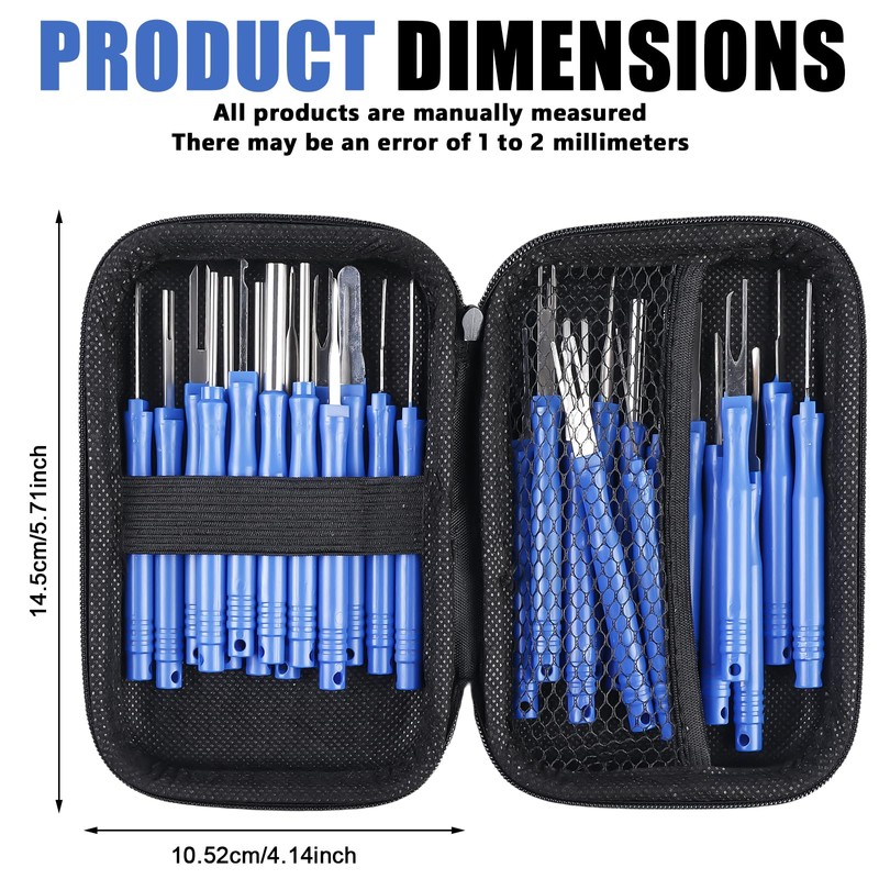 GOMETY 30 Piece Pin Tool Car Set, Terminal Removal Removal