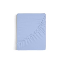 Burrito Blanco | Fitted sheets 150 x 190/200 cm | Bed 150 cm 100% Cotton Fabric | Design A8 Blue