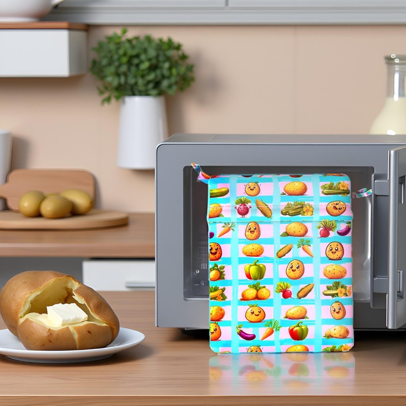 Reusable Baked Potato Microwave Bag – Quick-Cook Potato Express Microwave