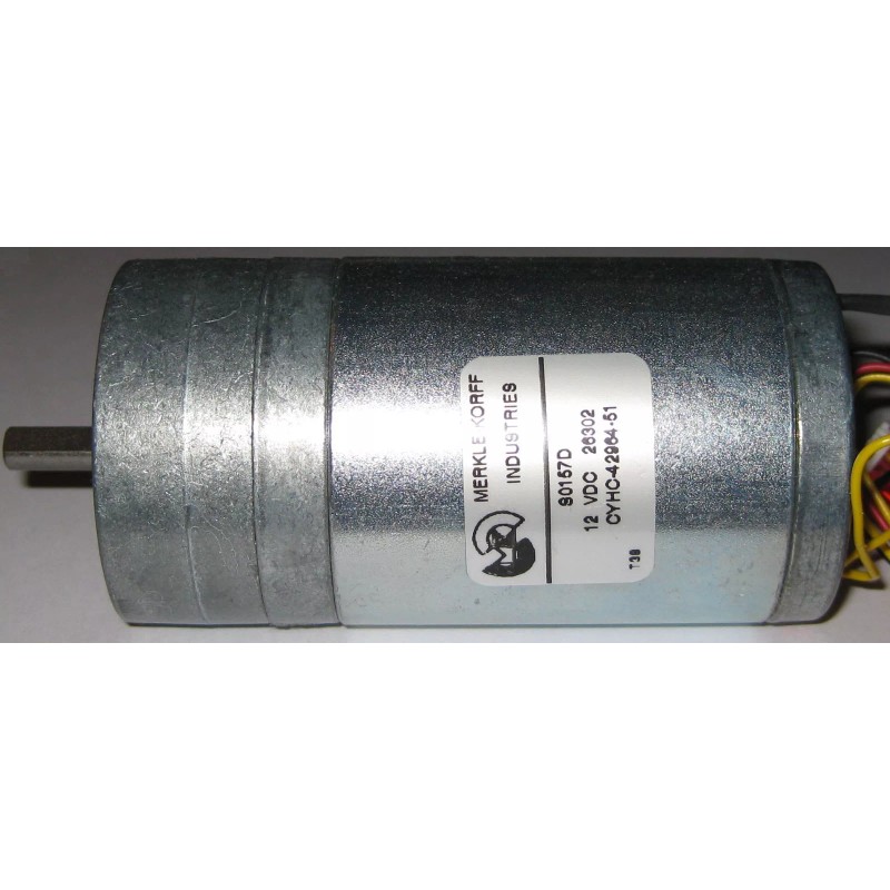 MERKLE-KORFF Precision Gearhead Motor - 12V - 85 RPM -