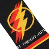 Bioworld The Flash Superhero Character and Lightning Bolt Men's Athletic