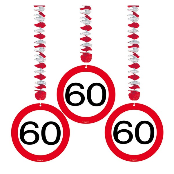 Udo Schmidt GmbH & Co Spiralen 60. Geburtstag Party-Deko 3