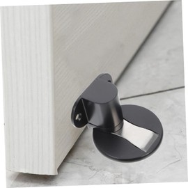 Tofficu 1 Set Door Stopper Door Stops for Bottom of Door Floor Mount Door Catcher Floor Metal Door Catch Anti-Collision Doorstop Adjustable Door Stop Magnetic Buckle Zinc Alloy
