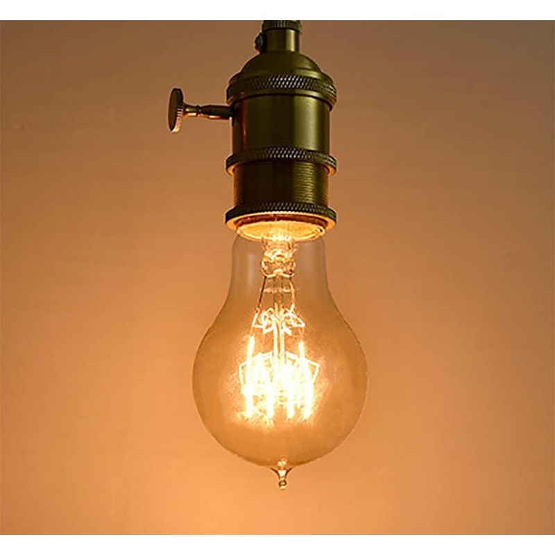 B22 Edison Light Bulb, 60 Watts, A19 Vintage Incandescent Light