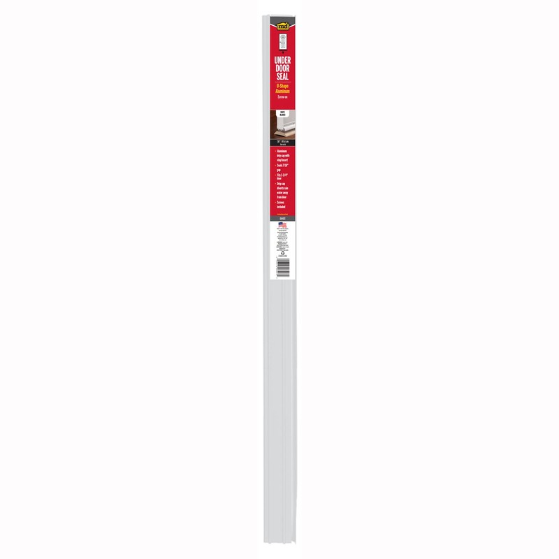 M-D Building Products 06403 36 in. White Aluminum U-Shape Screw-on
