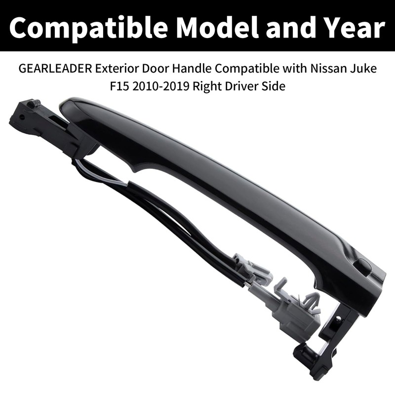 aiyraa Front Right Driver Side Exterior Door Handle, Compatible with