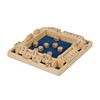 Relaxdays Shut The Box, 10, 2 to 4 Players, Wood,