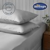 Silentnight Supersoft Dove Grey Pillowcase Pair Easy Care Soft Snuggly