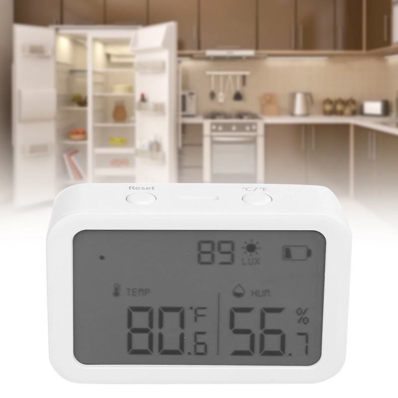 Temperature and Humidity Sensor for TUYA with Intelligent Switch LCD