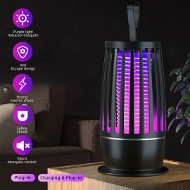 Unbranded Electric Fly Bug Zapper Mosquito Insect Killer LED Light Trap Pest Control Lamp