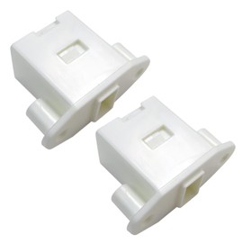 Premium 2 Pcs Washer Door/Drawer Pedestal Latch Replacement for Electrolux & Frigidaire Clothes Washer- Replace AP4368805, EAP2349356, 1483112, 7137006200, PS2349356