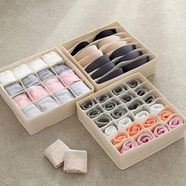 marysgift Schubladen Organizer Aufbewahrungsbox für Kleidung 16 Zellen Schrank Kleider Aufbewahrung Boxen für Jeans Hosen Handtuch Shirt Pullover (CW01002,S)