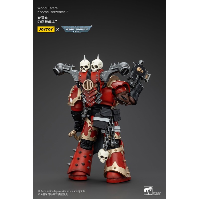 JoyToy Warhammer 40k: World Eaters Khorne Berzerker 7 1:18 Scale