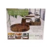 Birdrock Home Handwoven Abaca Serving Tray Set Woven 2Pc Set