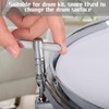 4 Pcs Adjustable Drum Key Adjusting Remove Replace The Drum