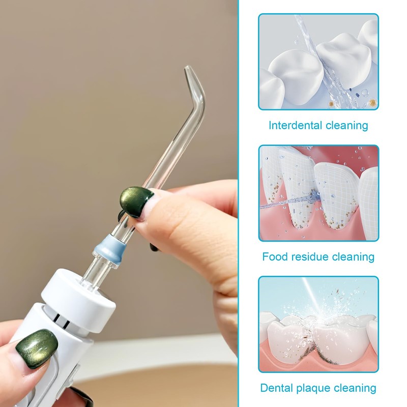 Flosser Replacement Tips for Waterpik Replacement Heads, Water Flosser Heads