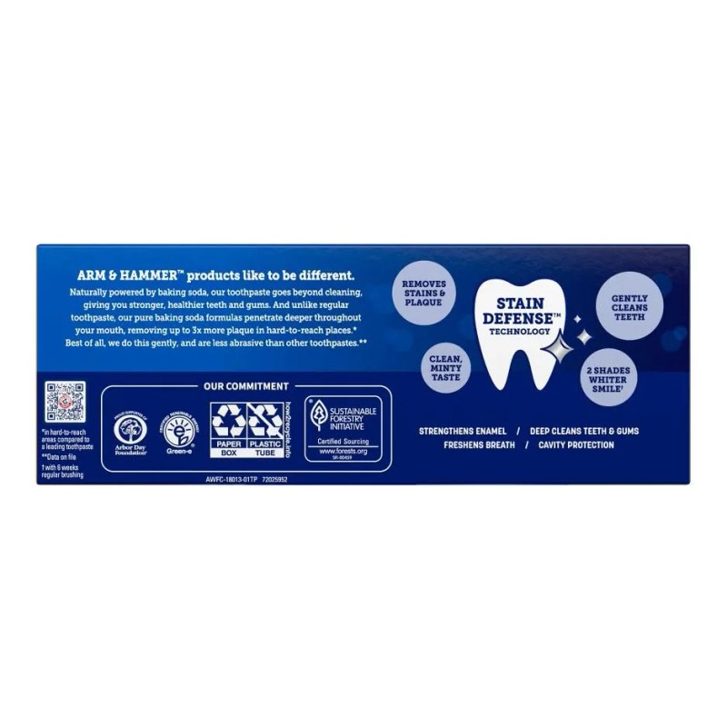 Pasta De Dientes Arm & Hammer Advance White Clean Mint