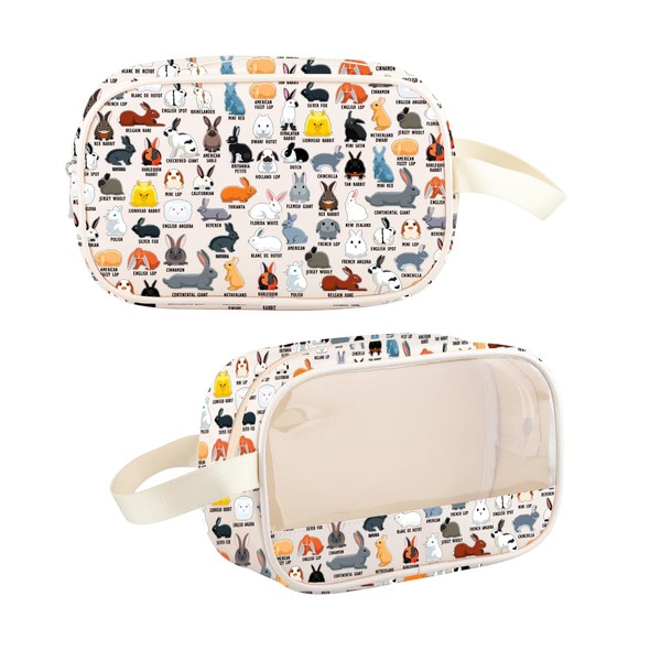G2TUP Bunny Lover Gift Type of Rabbits Tote Bag Bunnies