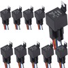 aikoolwer Automotive Relay Switch Harness Kit 24V 40A SPDT 5