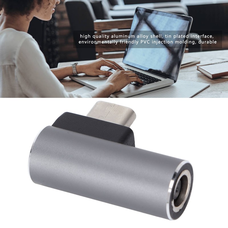 Laptop Power Adapter DC Female to 3Pin Portable Power Adapter