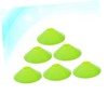 BIUDECO 10pcs Soccer Cone Training Disc Football Training Logo Plate