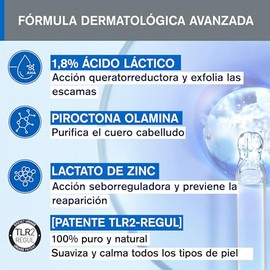 Uriage DS Hair Shampoo para la Caspa Severa con Ácido Láctico al 1.8 150ml - Elimina las escamas, purifica, calma el picor y protege el cuero...      