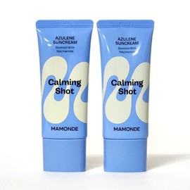 Mamonde Calming Shot Azulene Sun Cream 35ml +35ml / 마몽드 카밍 샷 아줄렌 선크림 35ml +35ml