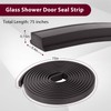 Shower Door Magnetic Strip Replacement, 75 Inches Flexible Magnetic Strip