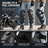 Motorcycle Knee & Elbow Guard Set for Riding – Adjustable