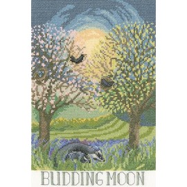 Bothy Threads - Budding Moon Counted Cross Stitch Kit
