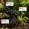 Long-Handled Manual Weeding Tool for Garden Care – Carbon Steel